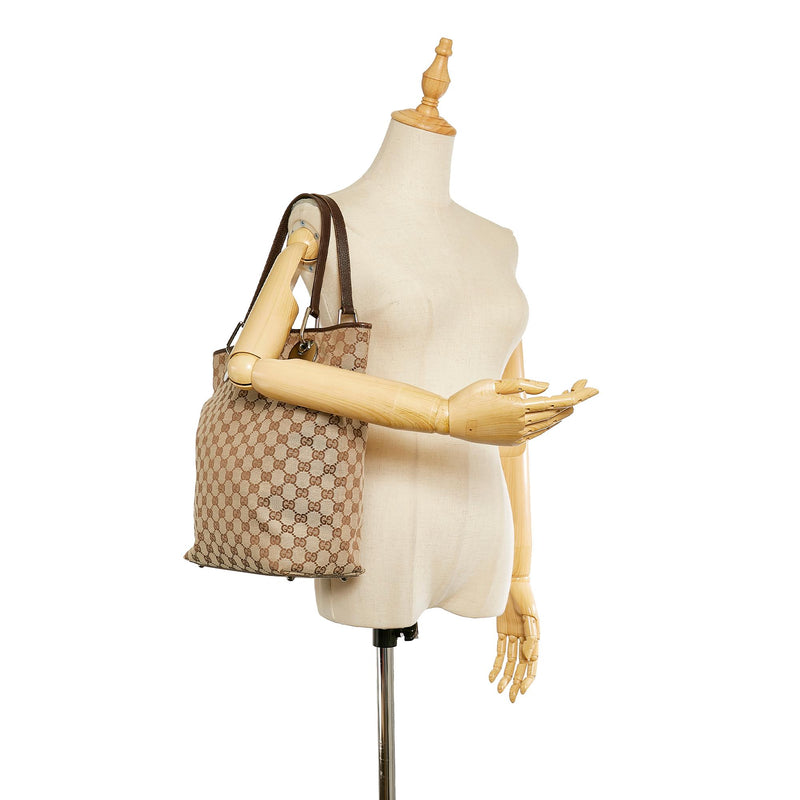 Gucci GG Canvas Eclipse Tote Bag (SHG-31835)
