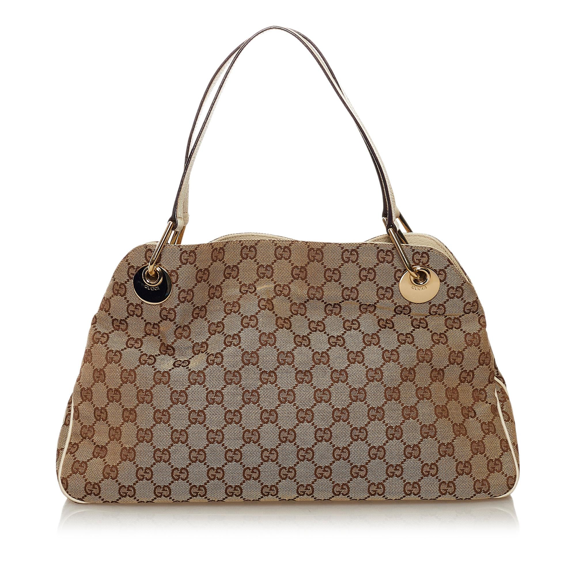 Gucci GG Canvas Eclipse Tote Bag (SHG-34679)