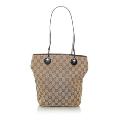 Gucci GG Canvas Eclipse Tote Bag (SHG-34693)