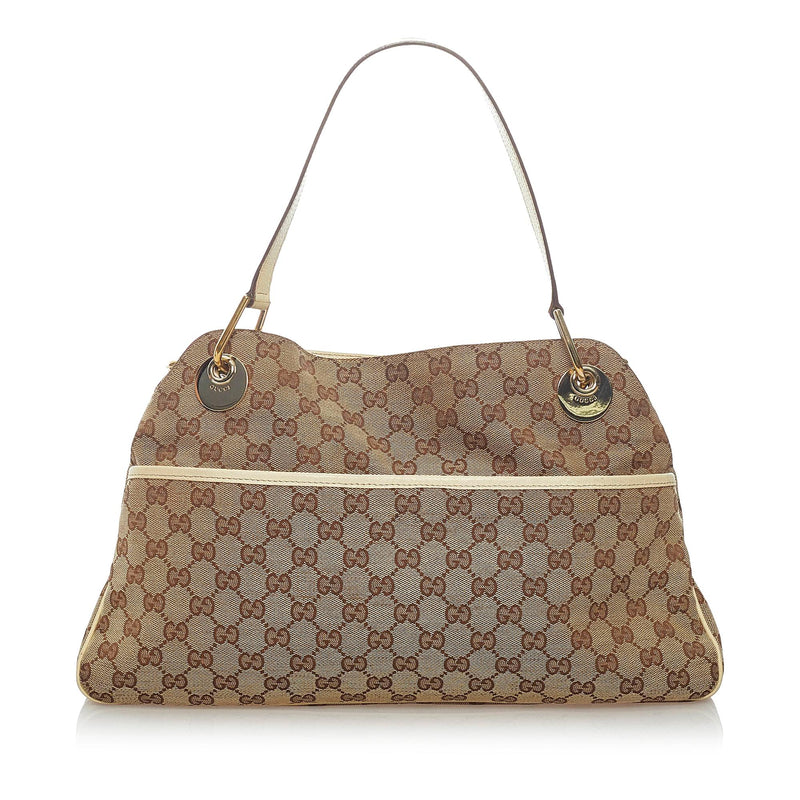 Gucci GG Canvas Eclipse Tote Bag (SHG-37358)