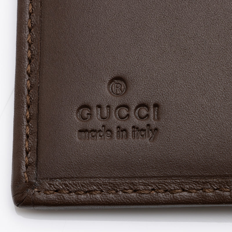 Gucci GG Canvas French Wallet (SHF-23529)