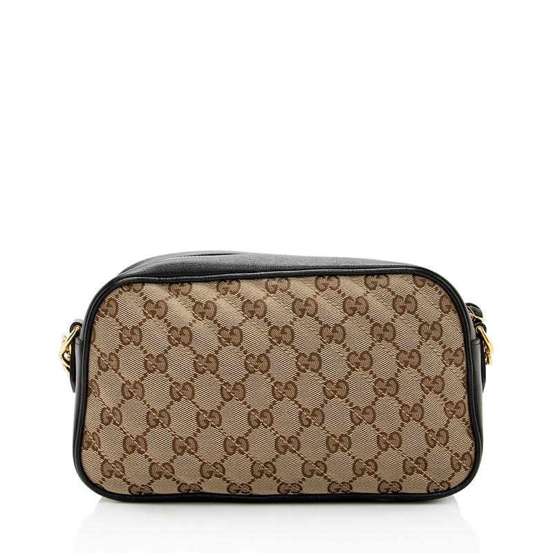 Gucci GG Canvas GG Marmont Small Shoulder Bag (SHF-18963)