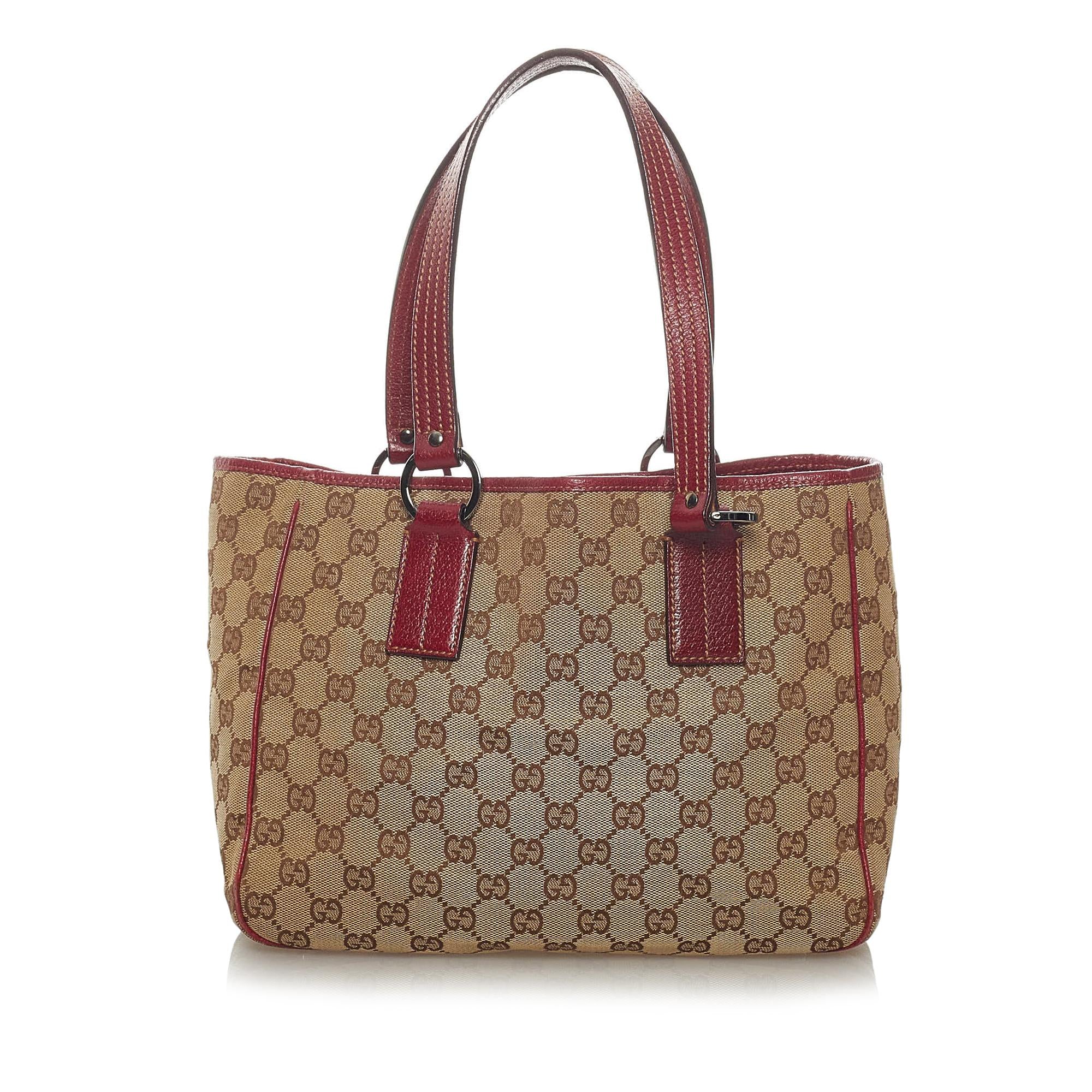 Gucci GG Canvas Handbag (SHG-28940)