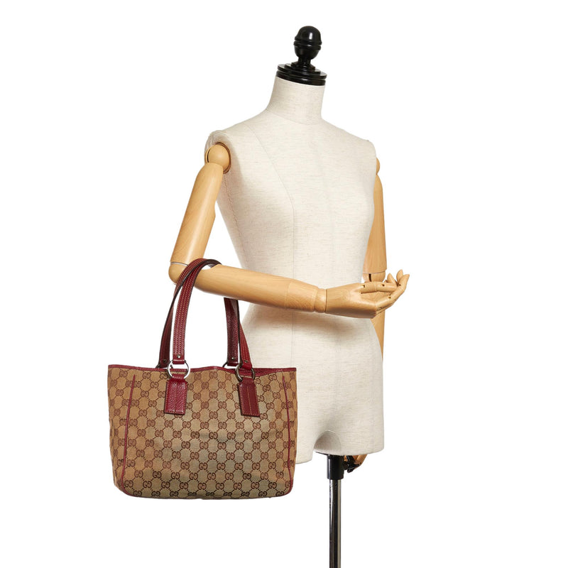 Gucci GG Canvas Handbag (SHG-28940)