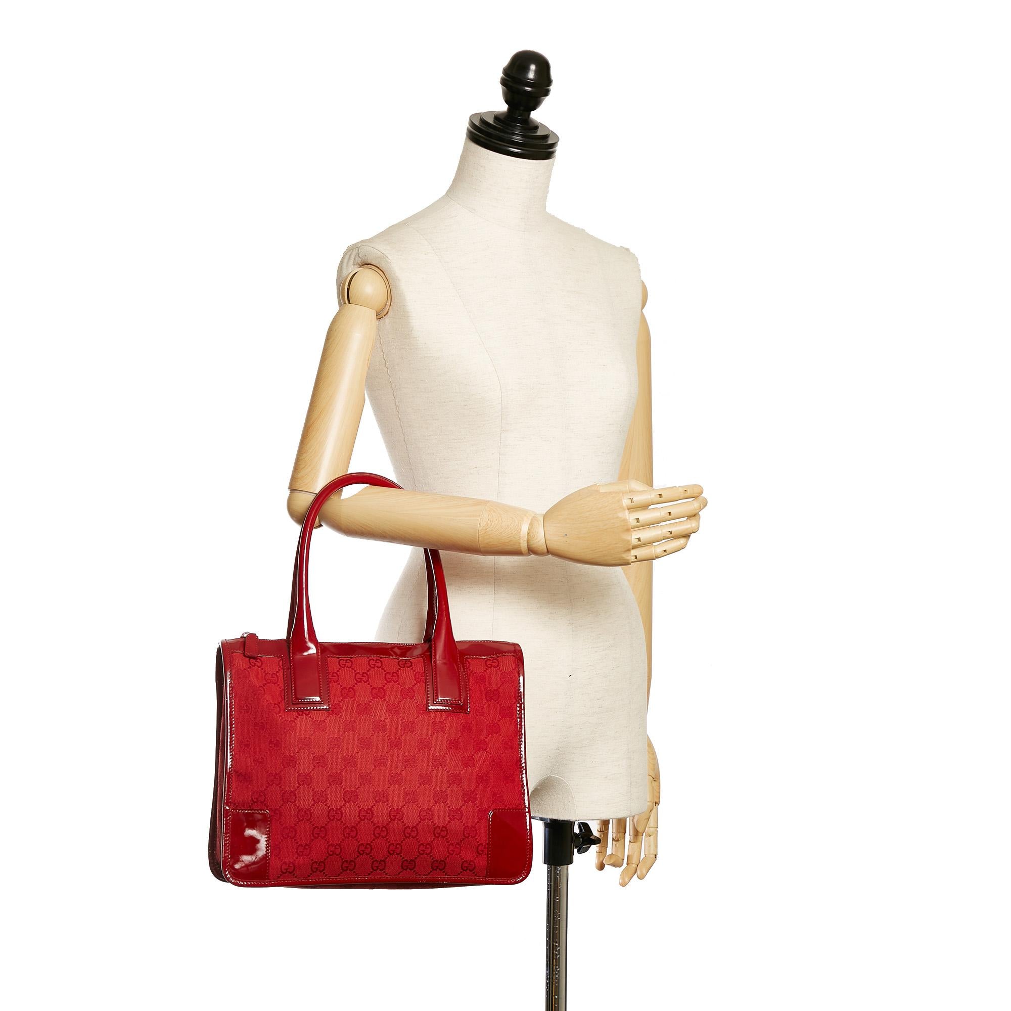 Gucci GG Canvas Handbag (SHG-32695)