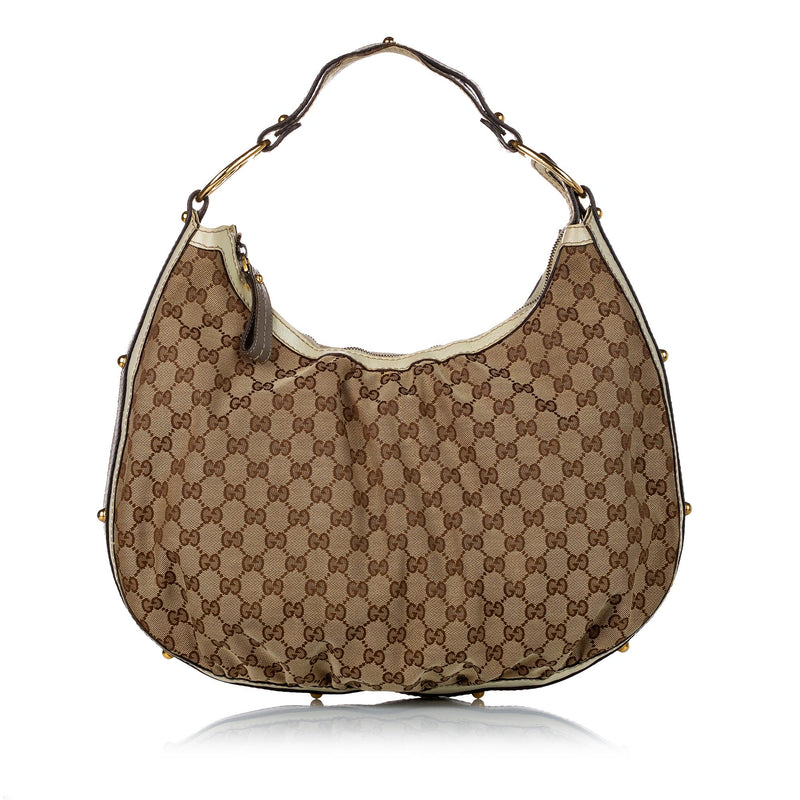 Gucci GG Canvas Hobo Bag (SHG-29207)