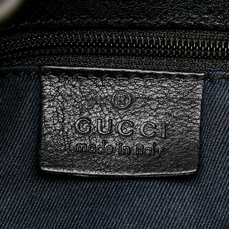Gucci GG Canvas Horsebit Shoulder Bag (SHG-27551)