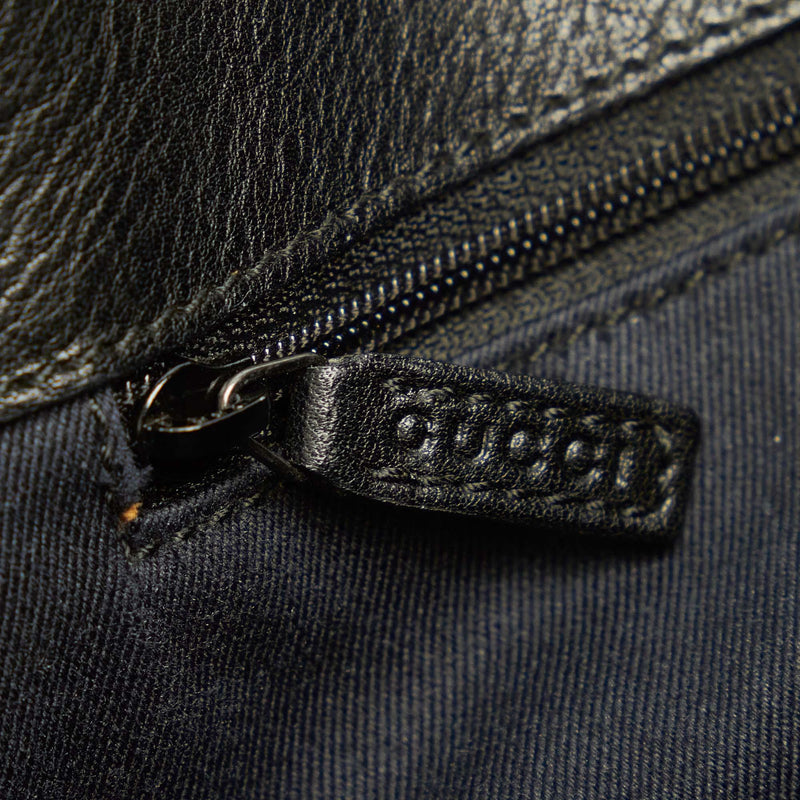 Gucci GG Canvas Horsebit Shoulder Bag (SHG-31966)