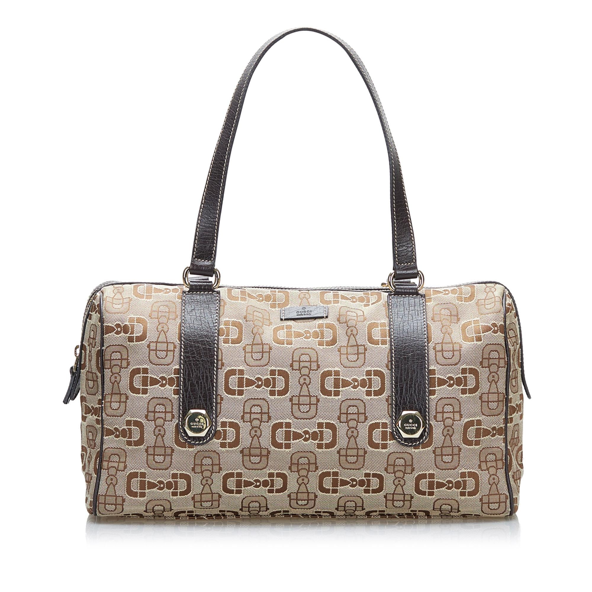 Gucci GG Canvas Horsebit (SHG-36642)