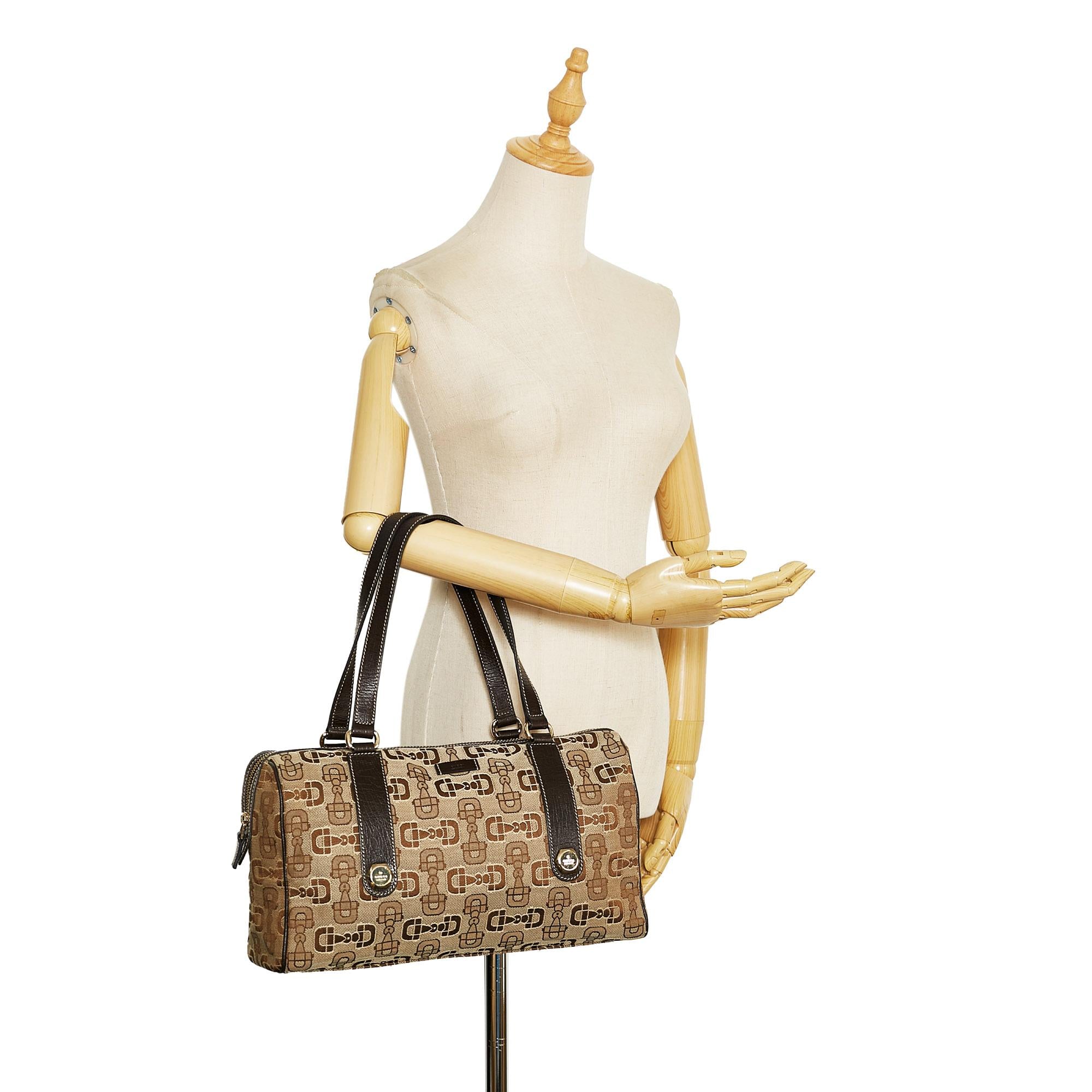 Gucci GG Canvas Horsebit (SHG-36642)