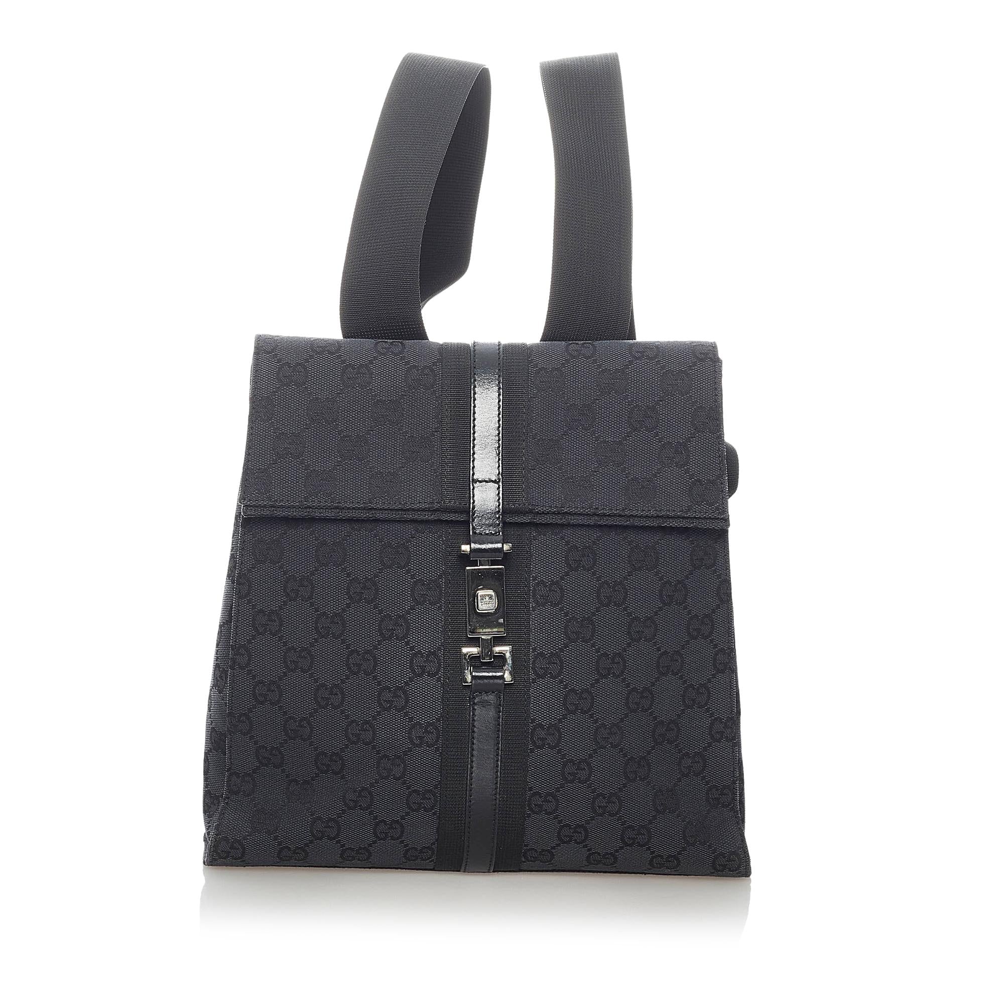 Gucci GG Canvas Jackie Backpack (SHG-32330)