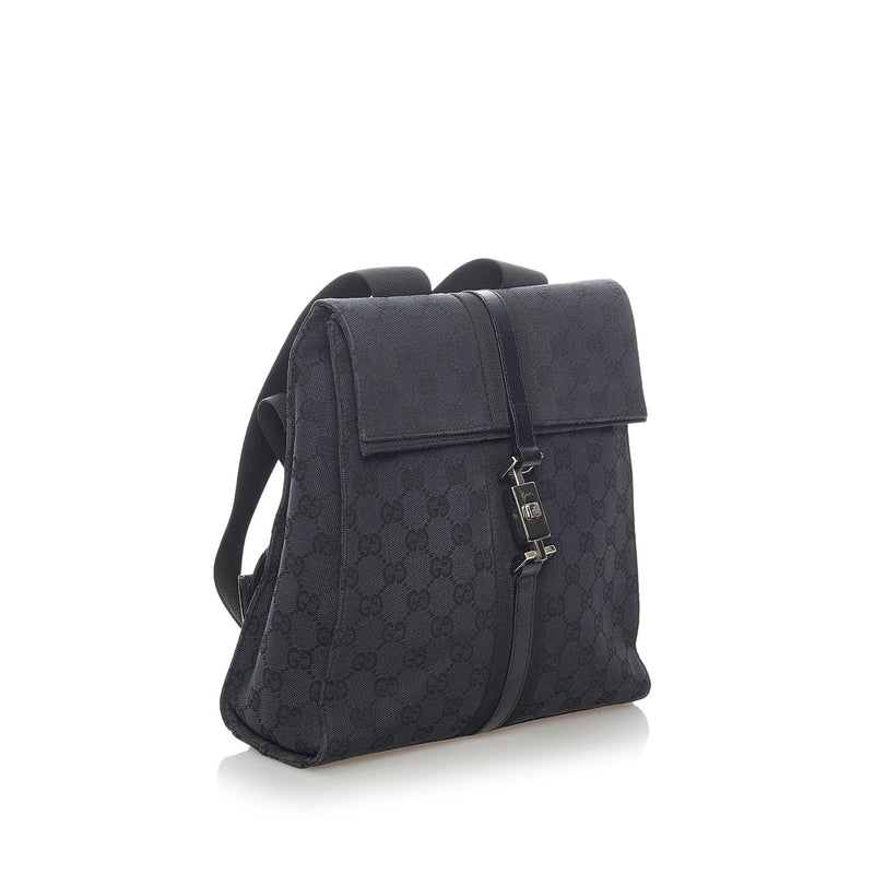 Gucci GG Canvas Jackie Backpack (SHG-32330)