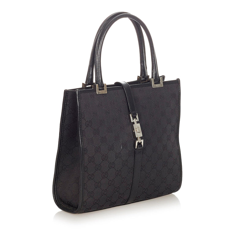 Gucci GG Canvas Jackie Handbag (SHG-21710)