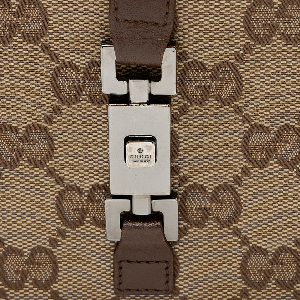 Gucci GG Canvas Jackie Long Wallet (SHF-20730)