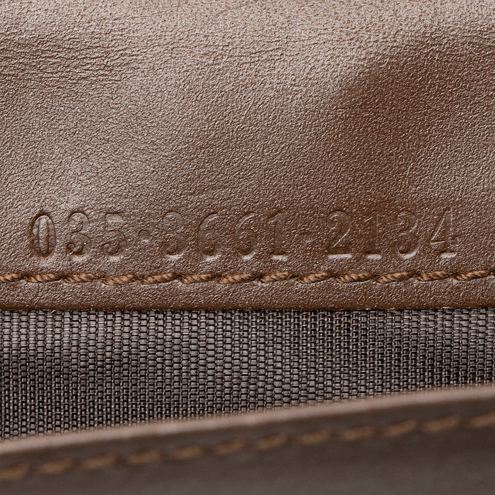 Gucci GG Canvas Jackie Long Wallet (SHF-20730)