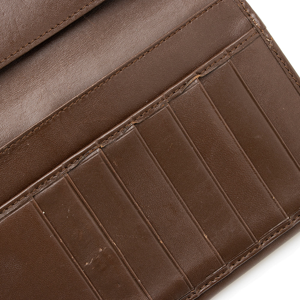 Gucci GG Canvas Jackie Long Wallet (SHF-20730)