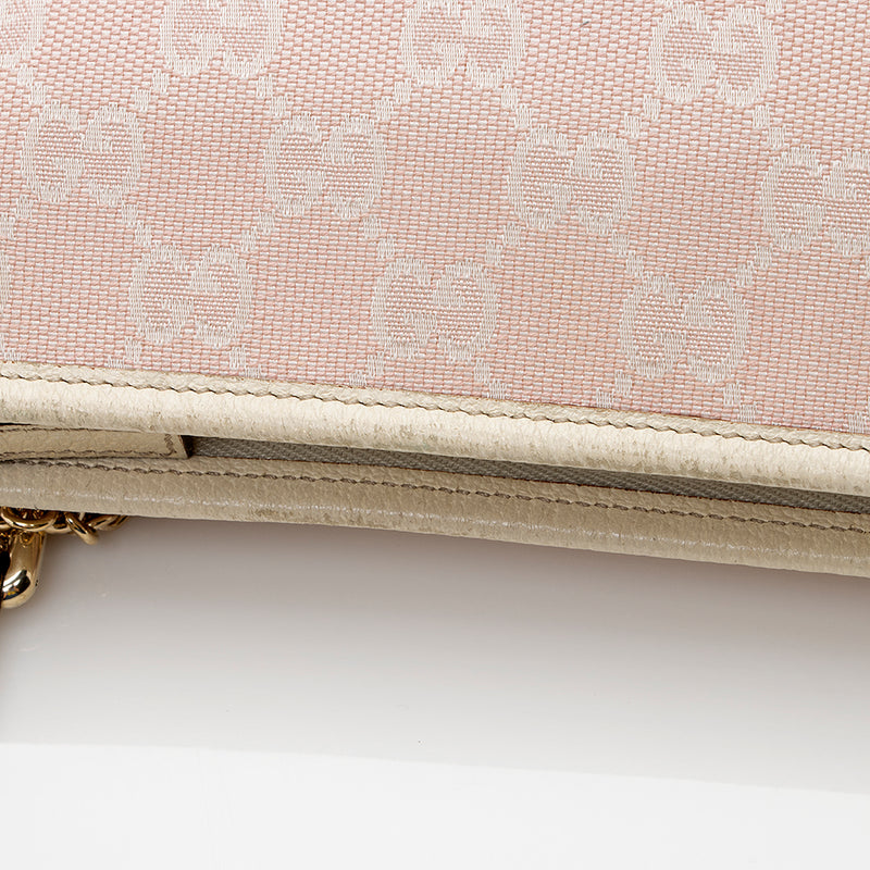 Gucci GG Canvas Jolicoeur Messenger Bag (SHF-20707)