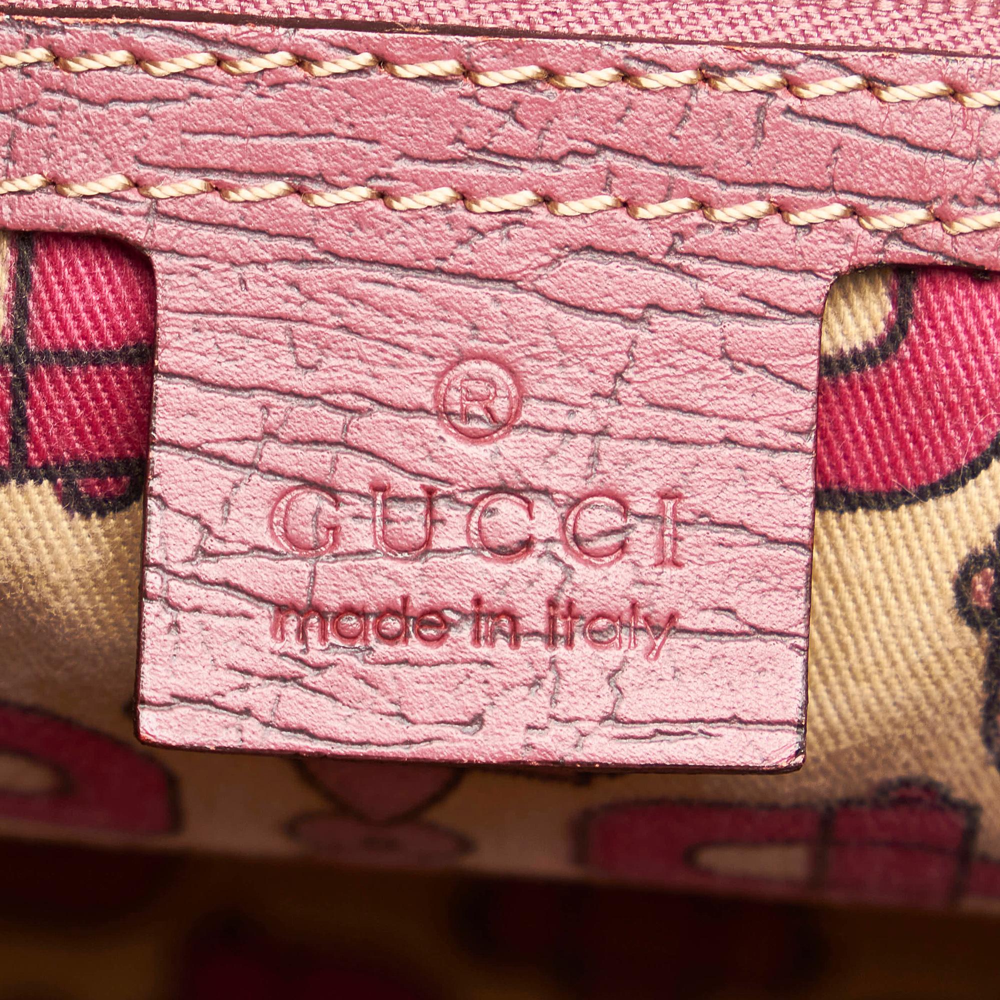 Gucci GG Canvas Jolicoeur Tote Bag (SHG-32059)