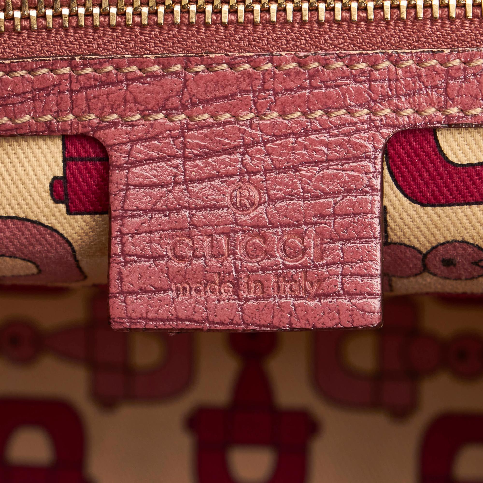 Gucci GG Canvas Jolicoeur Tote Bag (SHG-32320)