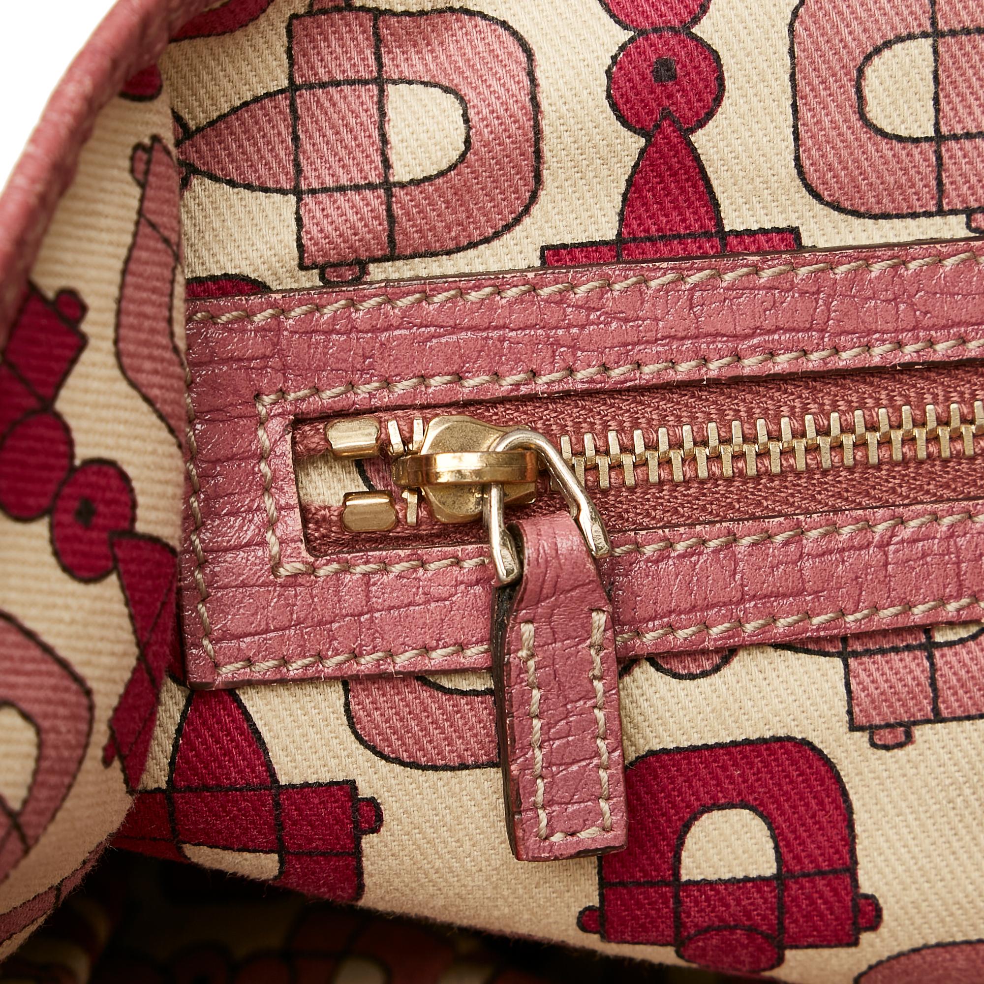 Gucci GG Canvas Jolicoeur Tote Bag (SHG-32700)