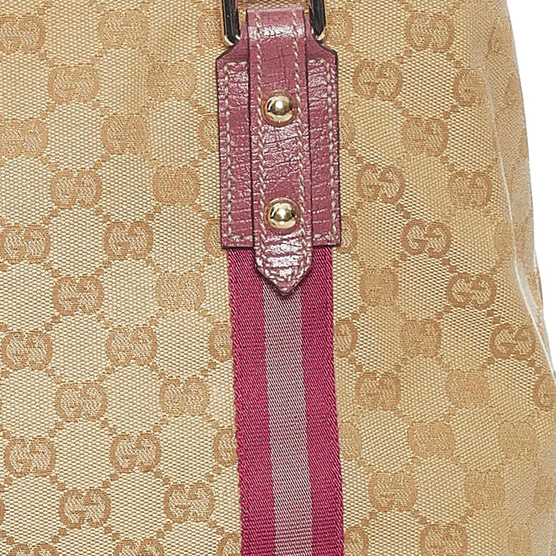 Gucci GG Canvas Jolicoeur Tote Bag (SHG-34727)