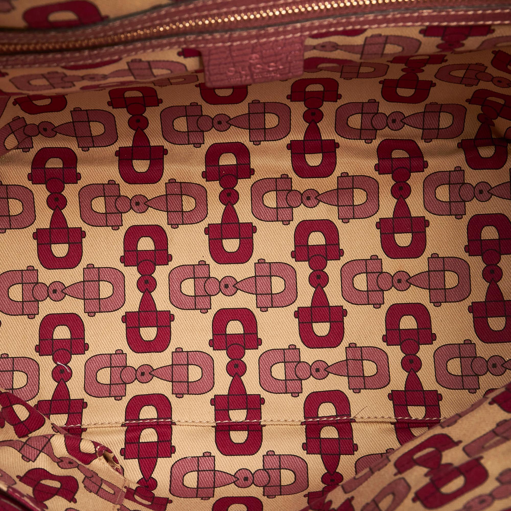 Gucci GG Canvas Jolicoeur Tote Bag (SHG-34727)