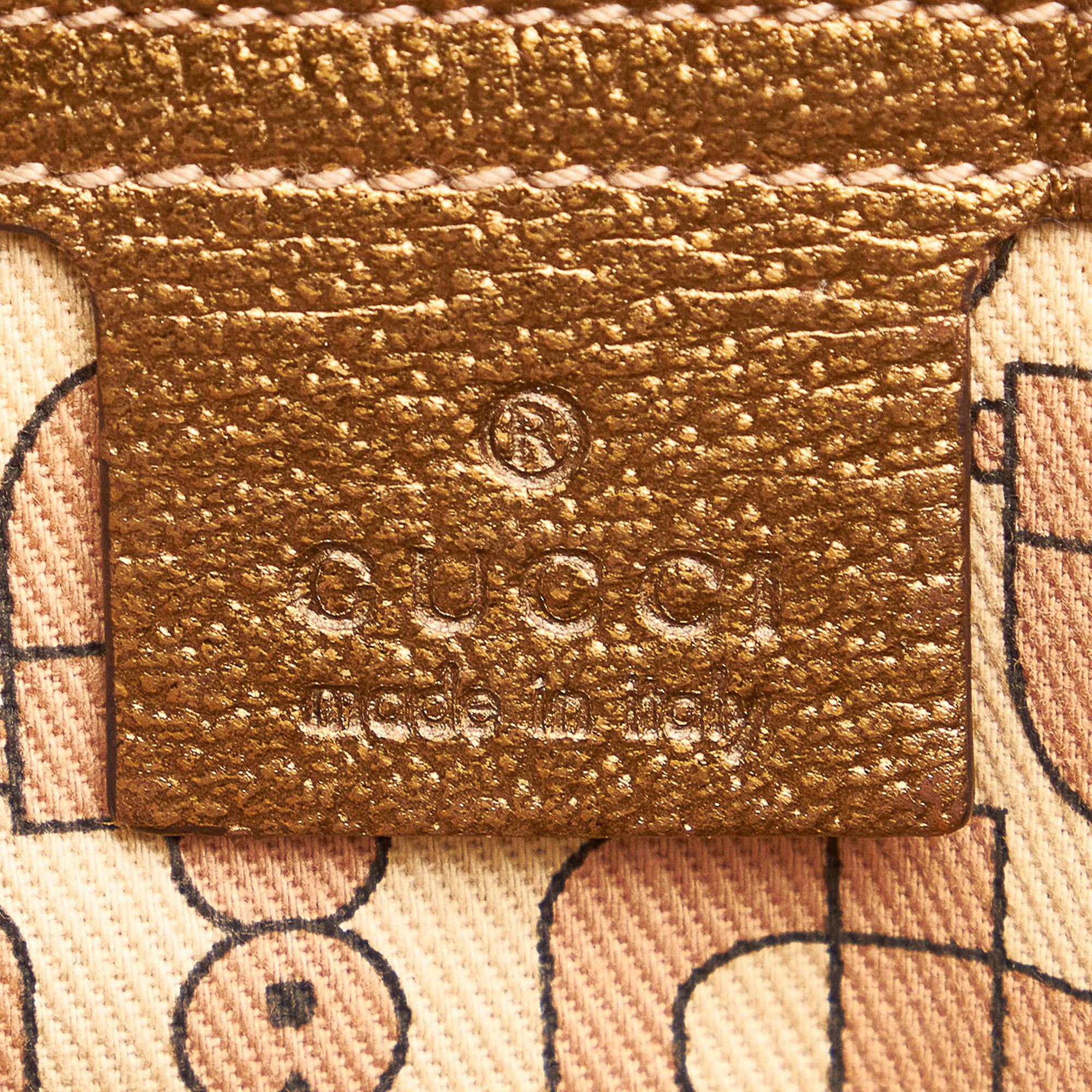 Gucci GG Canvas Jolicoeur Tote Bag (SHG-34745)