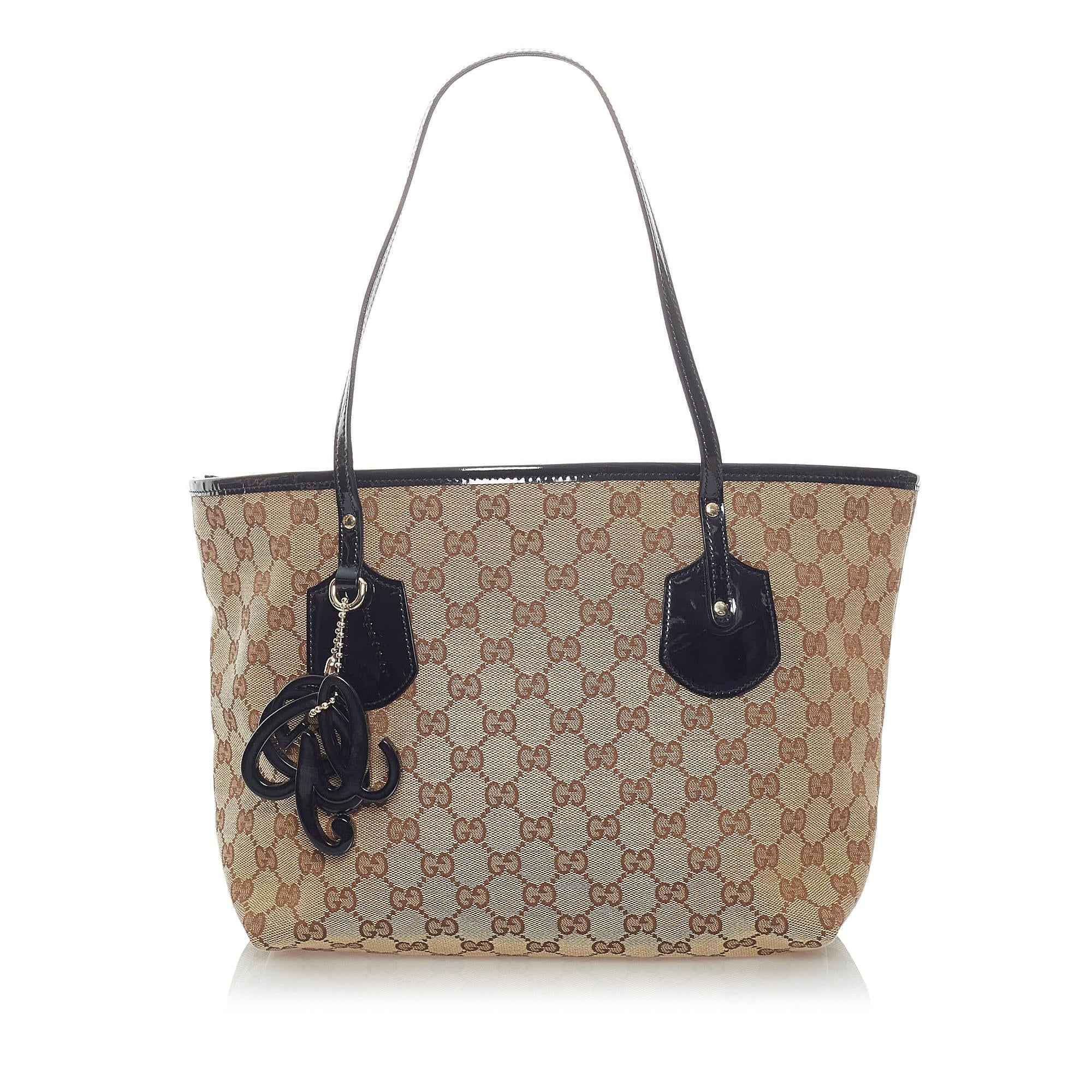Gucci GG Canvas Jolie Tote Bag (SHG-32299)