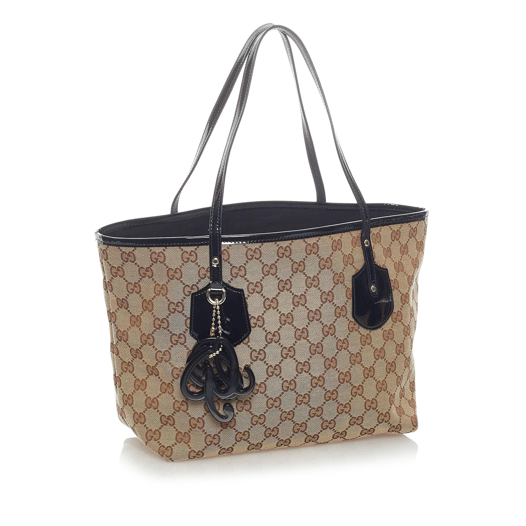 Gucci GG Canvas Jolie Tote Bag (SHG-32299)