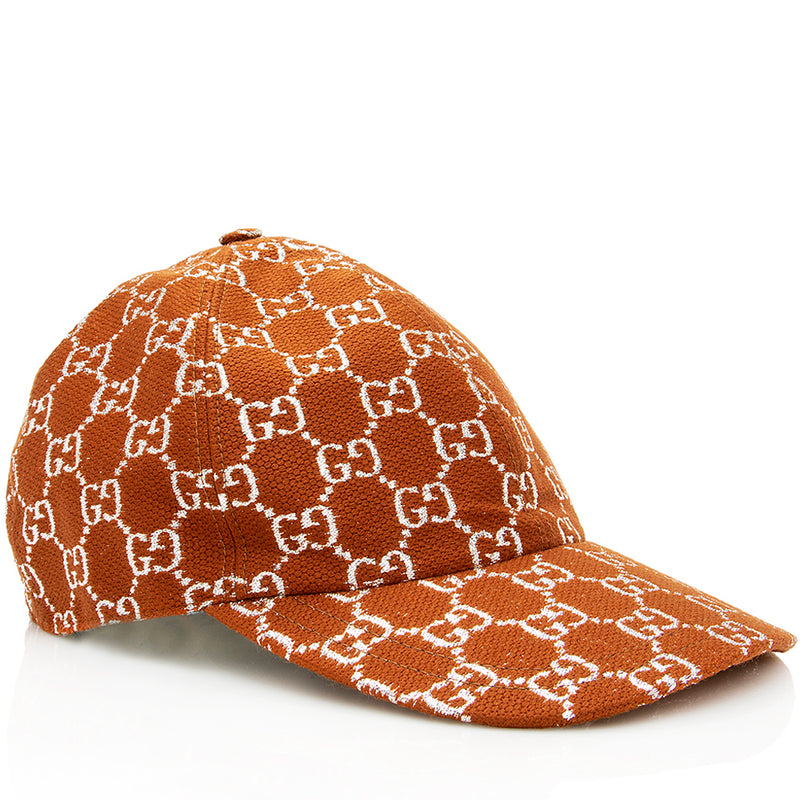 Gucci GG Canvas Lame Baseball Hat - Size XL (SHF-19082)