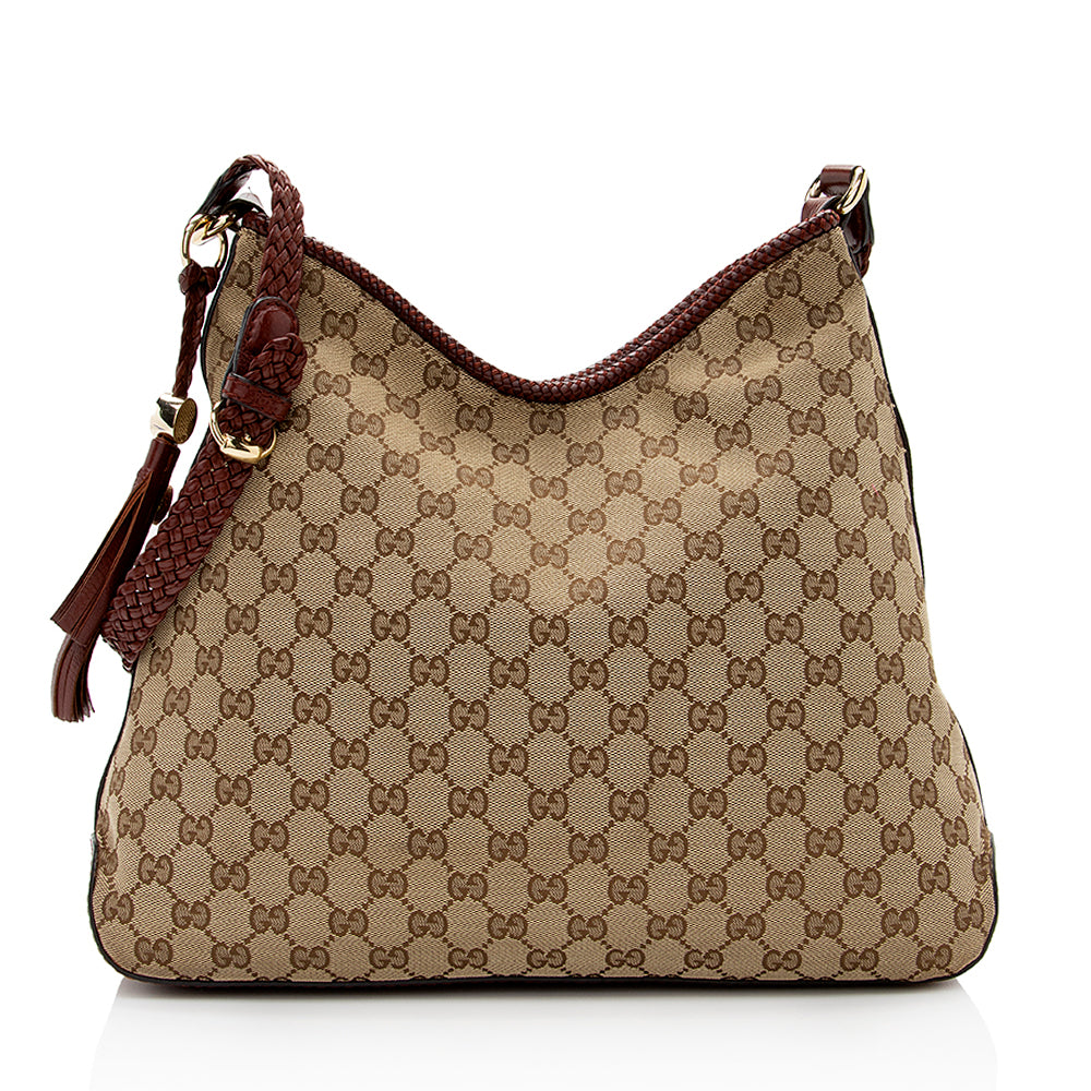 Gucci GG Canvas Marrakech Medium Hobo (SHF-20548)