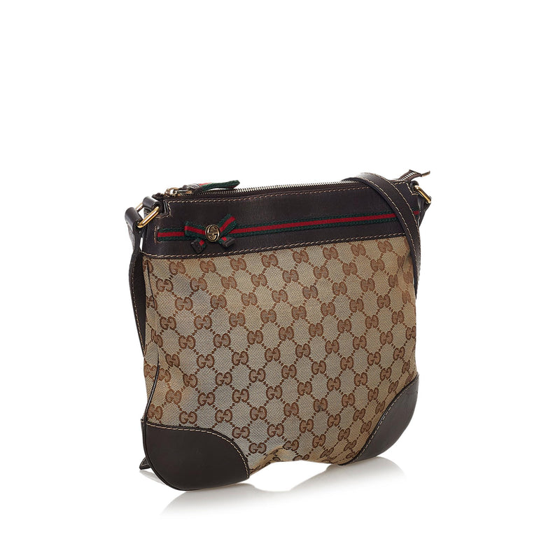 Gucci GG Canvas Mayfair Crossbody Bag (SHG-32741)