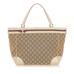 Gucci GG Canvas Mayfair Tote Bag (SHG-20139)