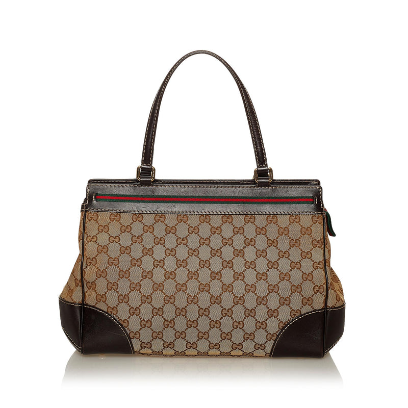 Gucci GG Canvas Mayfair Tote Bag (SHG-28550)