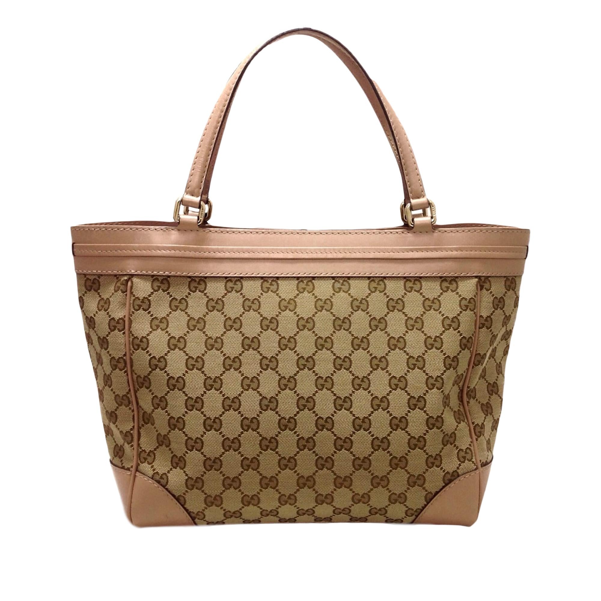 Gucci GG Canvas Mayfair Tote Bag (SHG-32071)