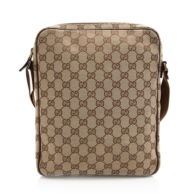 Gucci GG Canvas Messenger Bag (SHF-20308)