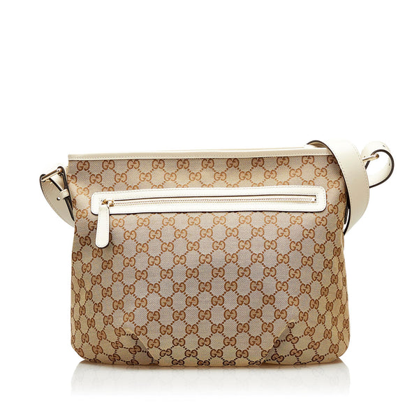 Gucci GG Canvas Messenger Bag (SHG-35280)