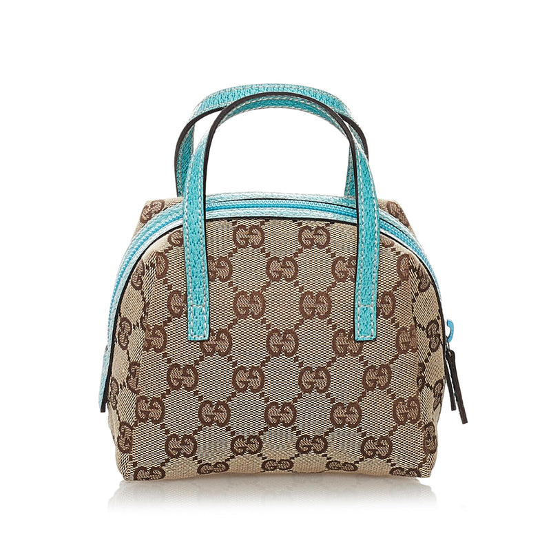 Gucci GG Canvas Mini Handbag (SHG-33030)