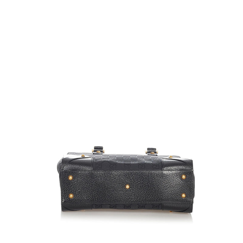 Gucci GG Canvas Nailhead Handbag (SHG-23804)