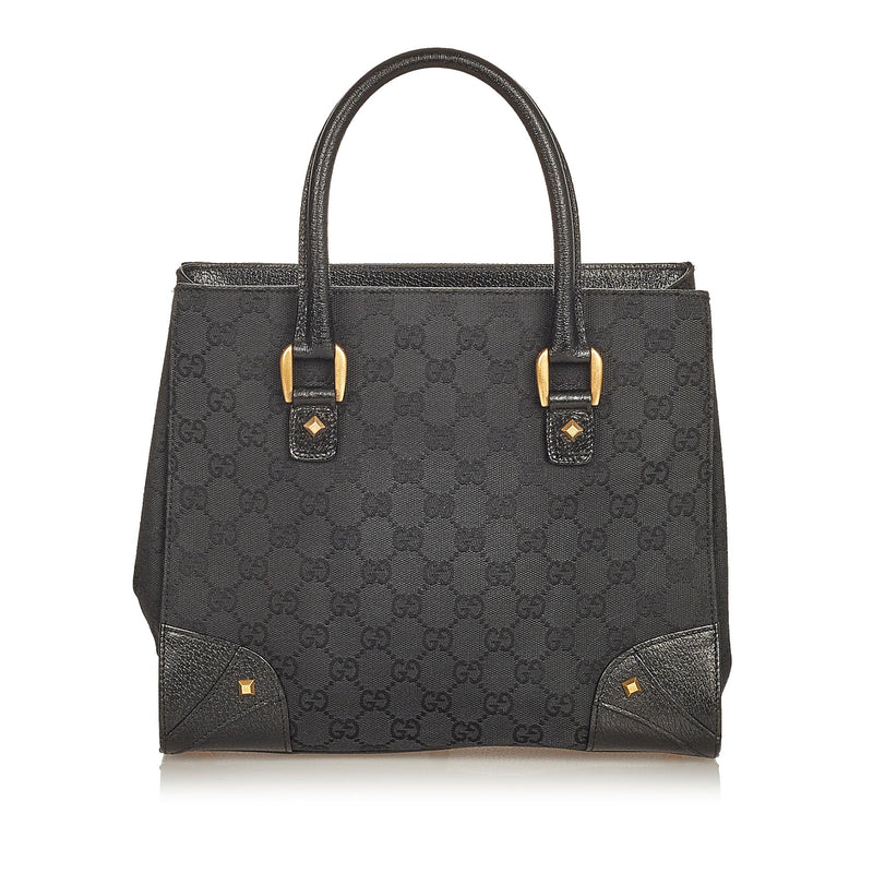 Gucci GG Canvas Nailhead Handbag (SHG-25921)