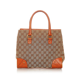 Gucci GG Canvas Nailhead Handbag (SHG-27264)