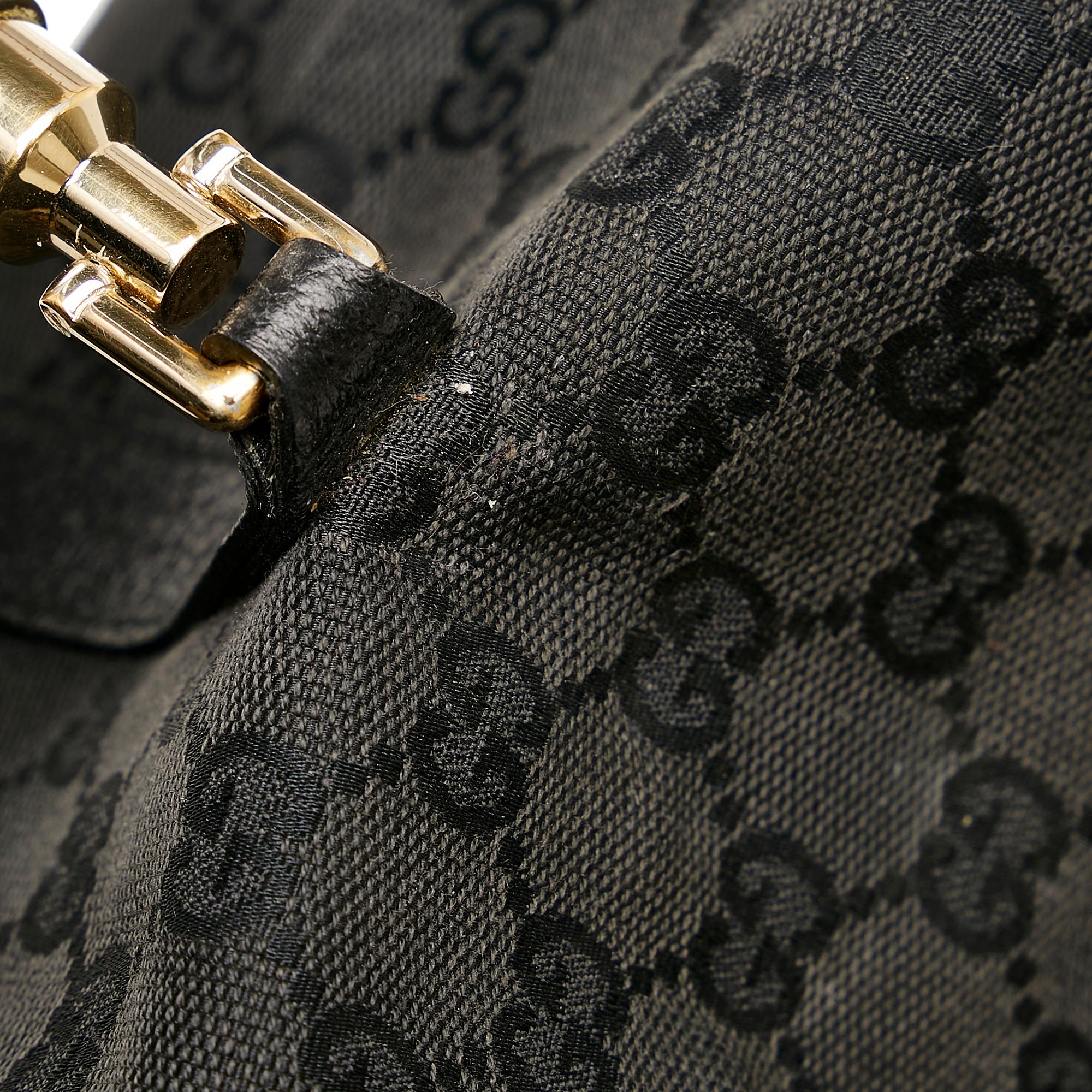 Gucci GG Canvas Nailhead Jackie (SHG-YZOZQj)