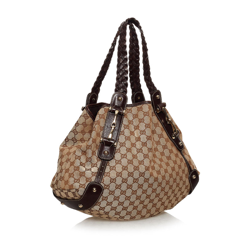 Gucci GG Canvas Pelham Shoulder Bag (SHG-30626)