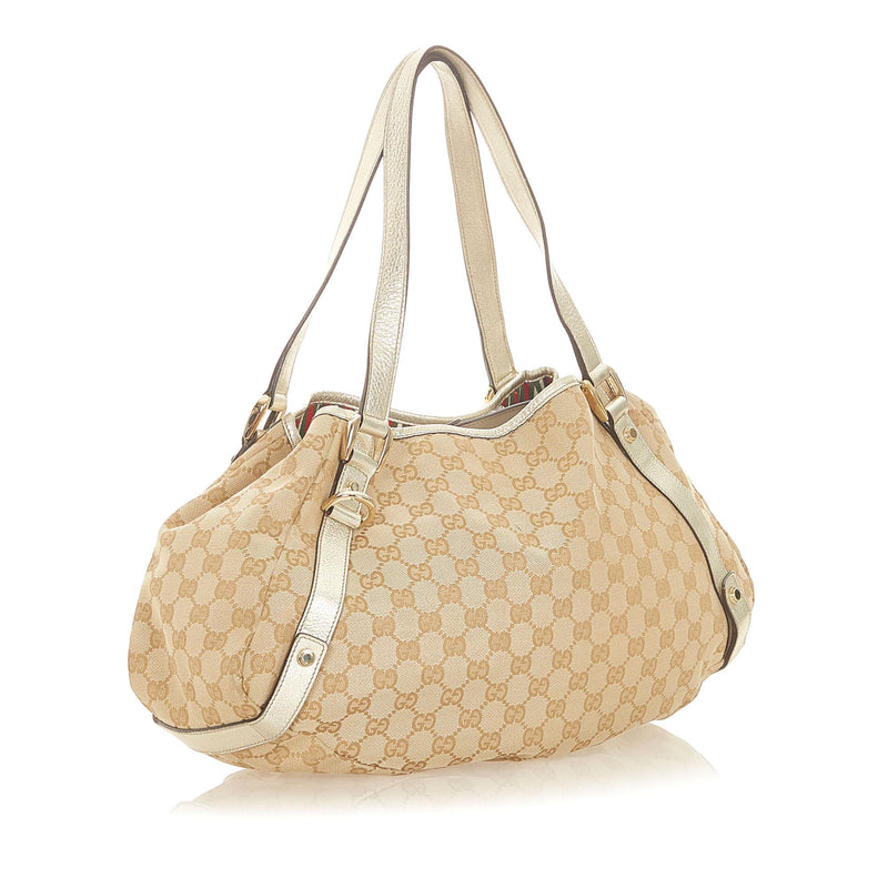 Gucci GG Canvas Pelham Tote Bag (SHG-32148)