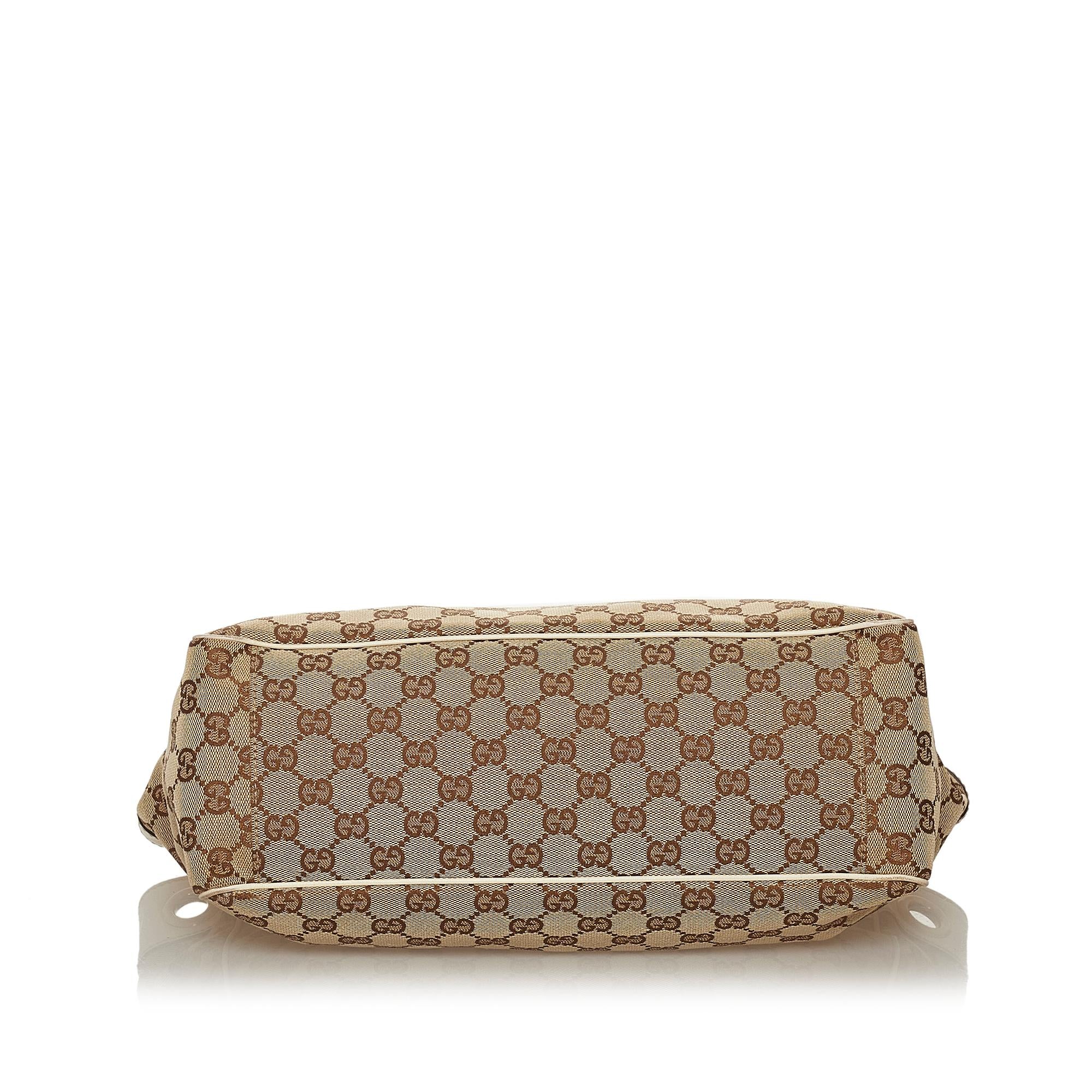 Gucci GG Canvas Positano Tote Bag (SHG-28905)