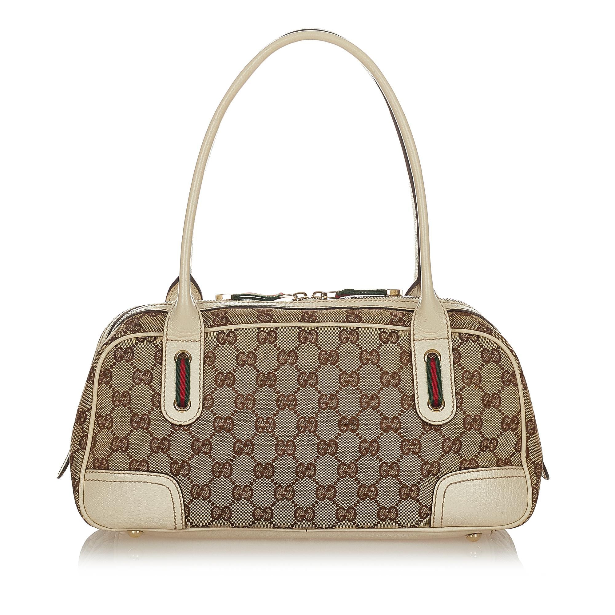Gucci GG Canvas Princy Handbag (SHG-25304)