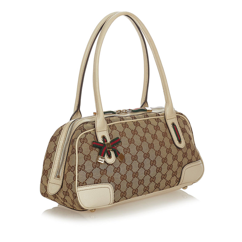Gucci GG Canvas Princy Handbag (SHG-25304)