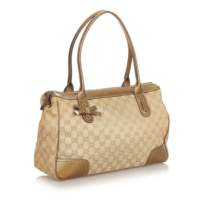 Gucci GG Canvas Princy Tote Bag (SHG-24567)