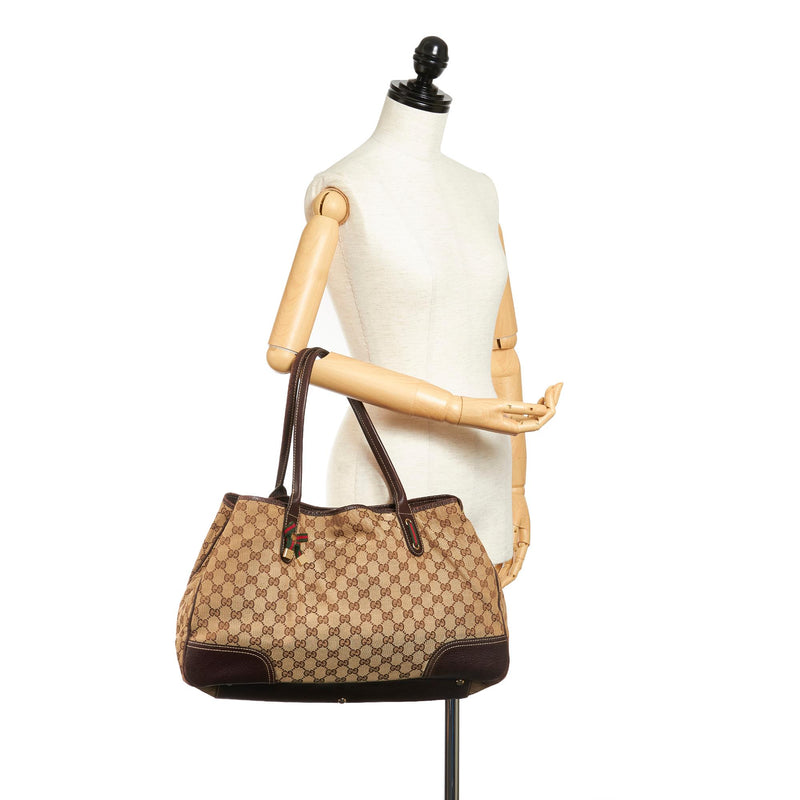 Gucci GG Canvas Princy Tote Bag (SHG-26833)
