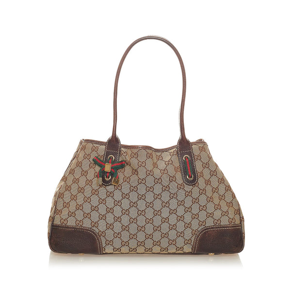 Gucci GG Canvas Princy Tote Bag (SHG-27246)